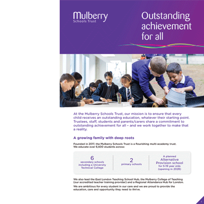 About the Mulberry Schools Trust